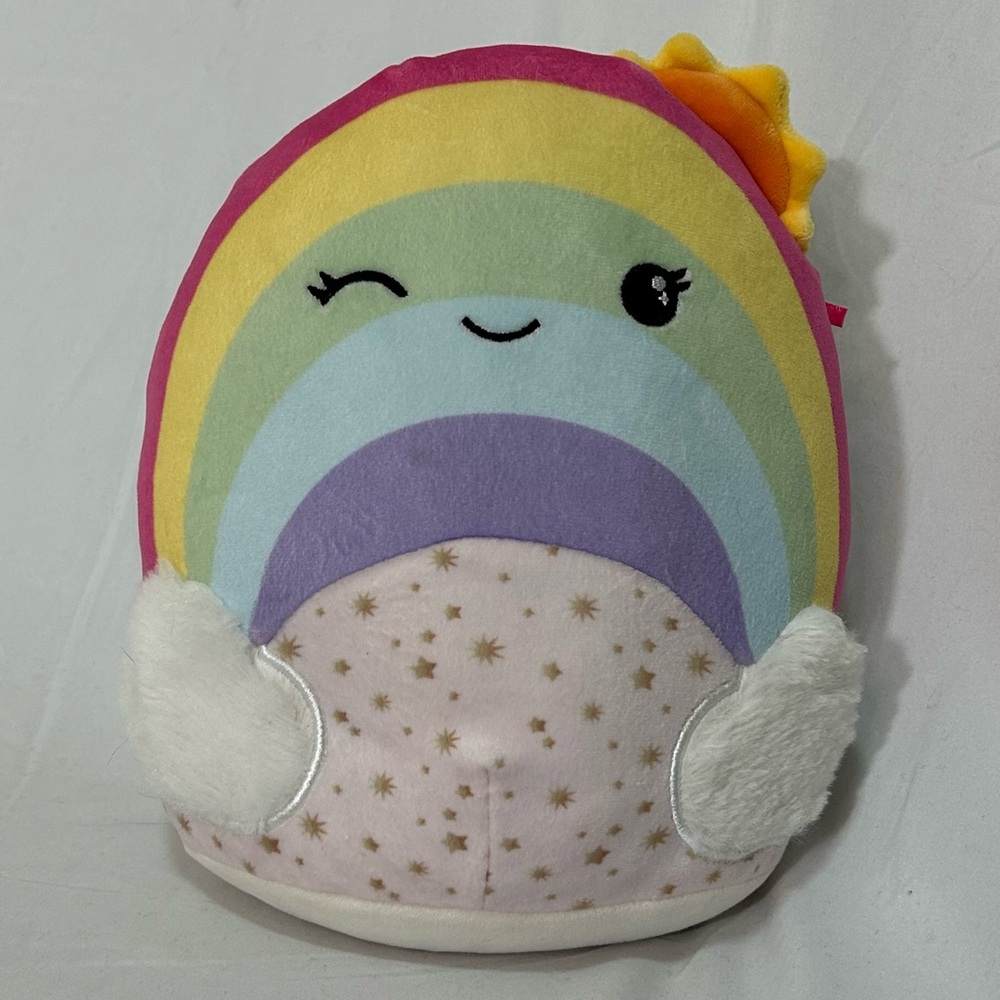 8” Rainbow “Sunshine” Squishmallow
